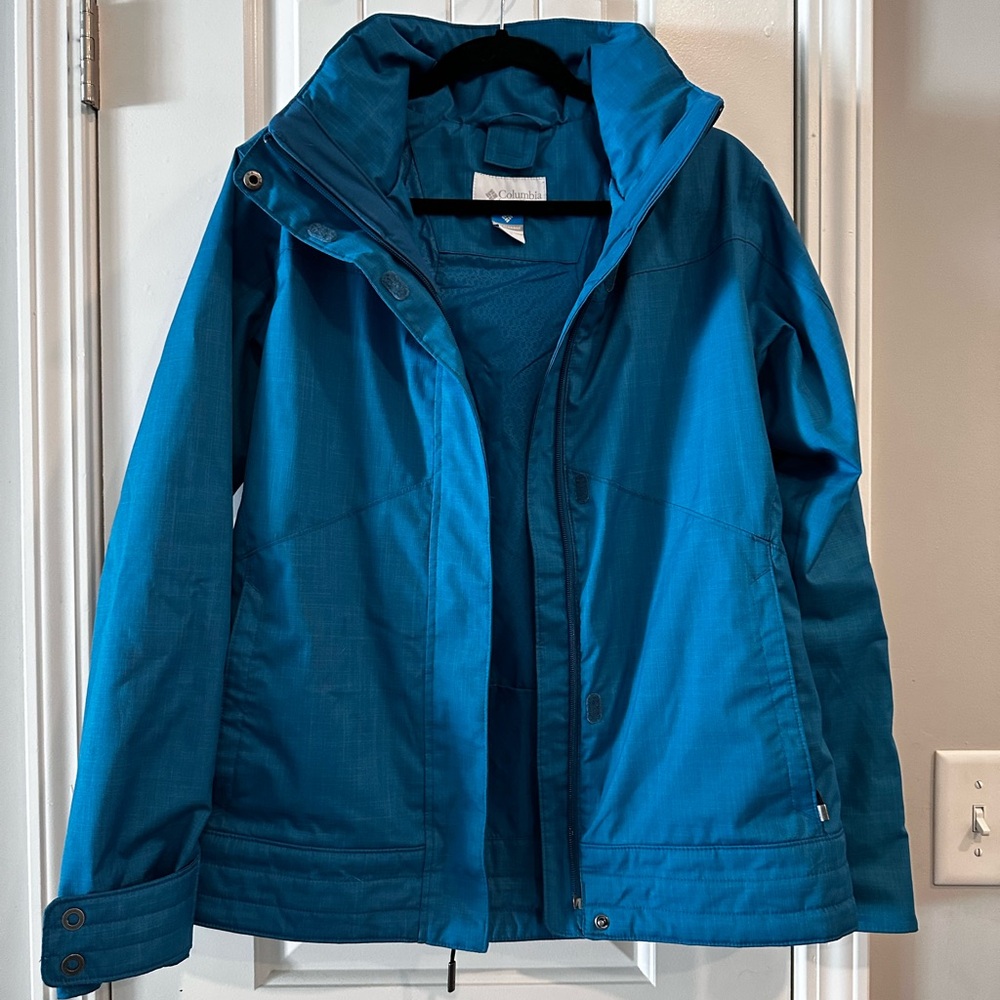 Columbia Women's Teal Interchange Jacket